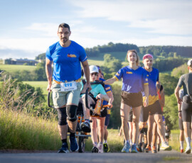 Course à travers Sâles 2026, en Gruyère
